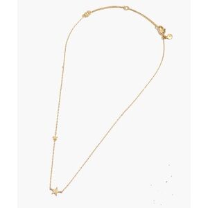 Madewell Shimmer Star Station Necklace